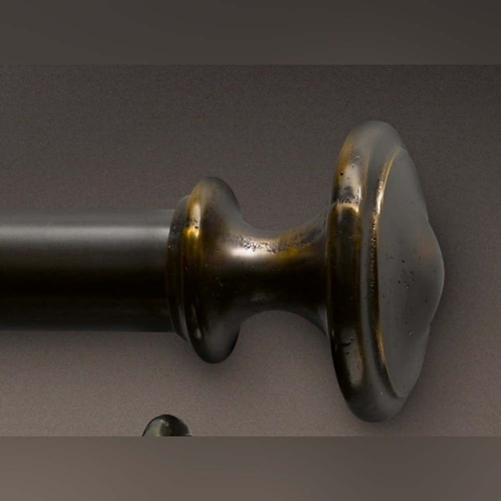 Restoration Hardware (RH) DAKOTA KNOB FINIALS (SET OF 2)